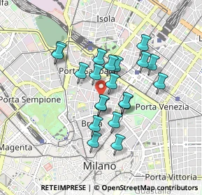 Mappa Via San Fermo, 20121 Milano MI, Italia (0.705)