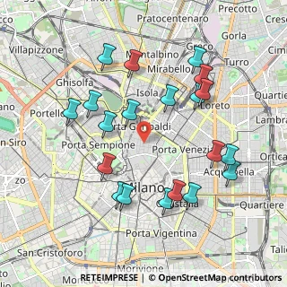 Mappa Via San Fermo, 20121 Milano MI, Italia (2.0265)