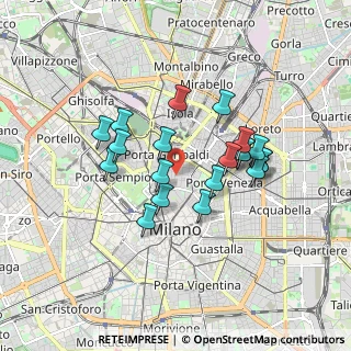 Mappa Via San Fermo, 20121 Milano MI, Italia (1.4865)