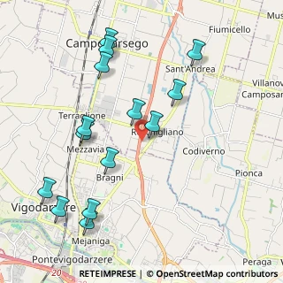 Mappa Via Parpaiola, 35011 Campodarsego PD, Italia (2.24714)