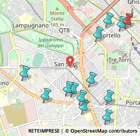 Mappa 20148 Milano MI, Italia (1.28615)