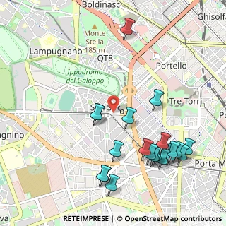 Mappa 20148 Milano MI, Italia (1.1895)