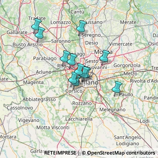 Mappa 20148 Milano MI, Italia (10.76167)