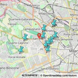 Mappa 20148 Milano MI, Italia (1.50545)