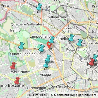 Mappa 20148 Milano MI, Italia (2.58167)