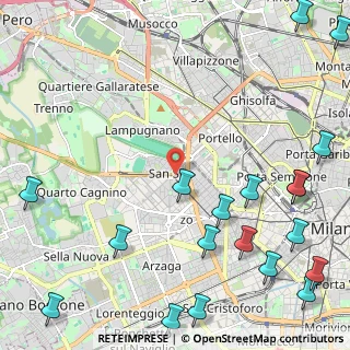 Mappa 20148 Milano MI, Italia (3.31474)