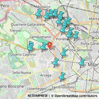 Mappa 20148 Milano MI, Italia (2.172)