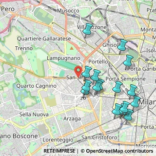 Mappa 20148 Milano MI, Italia (2.2275)