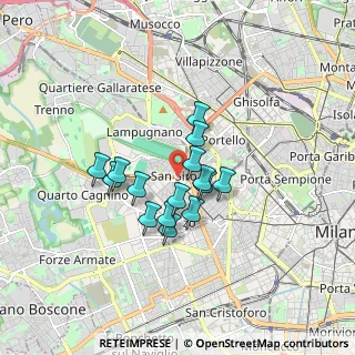 Mappa 20148 Milano MI, Italia (1.232)