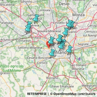 Mappa 20148 Milano MI, Italia (5.95571)