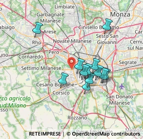 Mappa 20148 Milano MI, Italia (5.855)