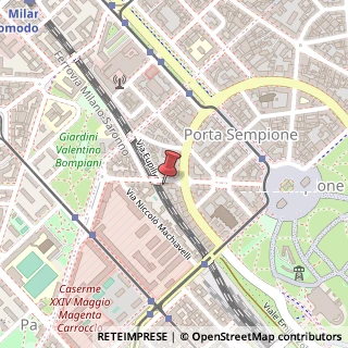 Mappa Via Abbondio Sangiorgio, 13, 20145 Milano, Milano (Lombardia)