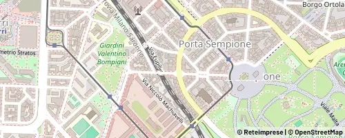 Mappa Mediolan