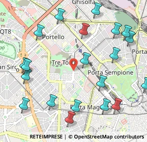 Mappa Viale Cassiodoro Aurelio Magno, 20145 Milano MI, Italia (1.304)