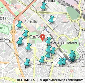 Mappa Viale Cassiodoro Aurelio Magno, 20145 Milano MI, Italia (1.156)