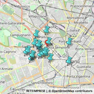 Mappa Viale Cassiodoro Aurelio Magno, 20145 Milano MI, Italia (1.443)