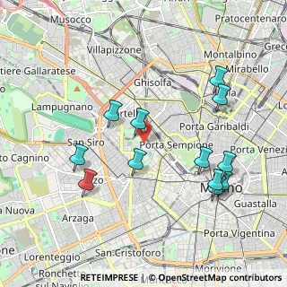 Mappa Viale Cassiodoro Aurelio Magno, 20145 Milano MI, Italia (2.05667)