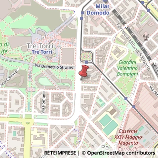 Mappa Via Giovanni Rotondi, 8, 20145 Milano, Milano (Lombardia)