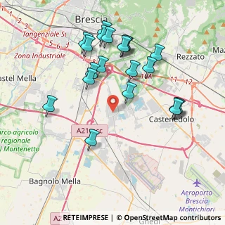 Mappa Via Molino Vecchio, 26029 Borgosatollo BS, Italia (4.024)