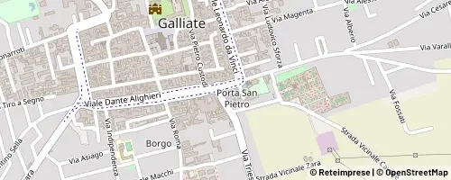Mappa Galliate