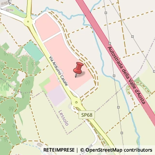 Mappa Via Arduino Casale, 87, 10010 Lessolo, Torino (Piemonte)