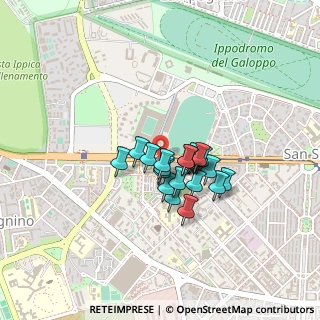 Mappa Piazza Axum, 20151 Milano MI, Italia (0.273)