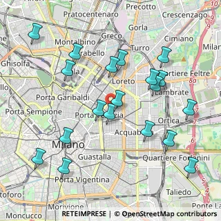 Mappa Via Bernardino Ramazzini, 20124 Milano MI, Italia (2.17526)
