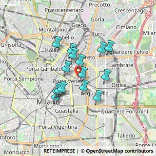 Mappa Via Bernardino Ramazzini, 20124 Milano MI, Italia (1.34067)