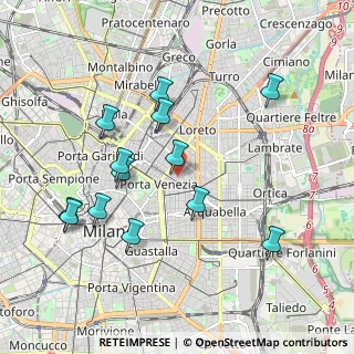 Mappa Via Bernardino Ramazzini, 20124 Milano MI, Italia (1.96692)