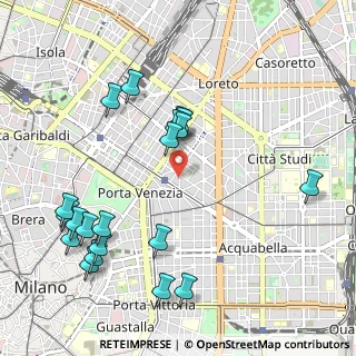 Mappa Via Bernardino Ramazzini, 20124 Milano MI, Italia (1.177)