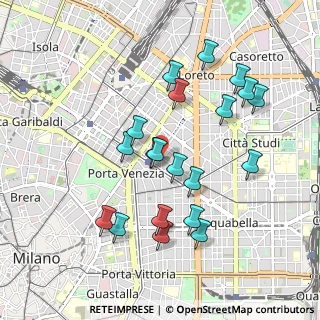 Mappa Via Bernardino Ramazzini, 20124 Milano MI, Italia (0.9275)