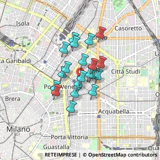 Mappa Via Bernardino Ramazzini, 20124 Milano MI, Italia (0.5955)