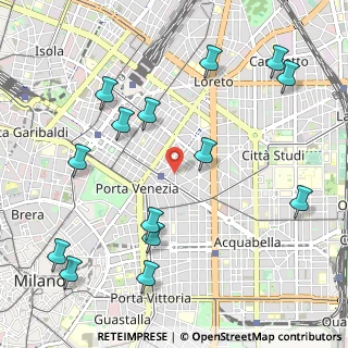 Mappa Via Bernardino Ramazzini, 20124 Milano MI, Italia (1.26571)