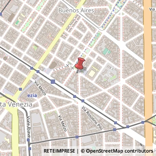 Mappa Via Bernardino Ramazzini, 11, 20129 Milano, Milano (Lombardia)