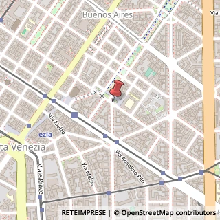 Mappa Via Bernardino Ramazzini, 3, 20129 Milano, Milano (Lombardia)