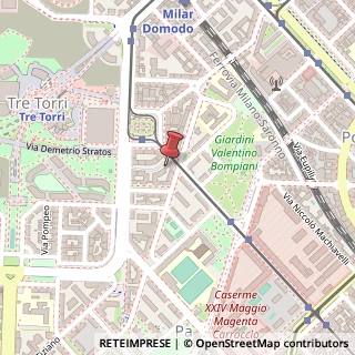 Mappa Via Vincenzo Monti, 79, 20145 Milano, Milano (Lombardia)
