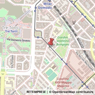 Mappa Via Vincenzo Monti, 77, 20145 Milano, Milano (Lombardia)