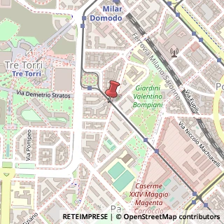 Mappa Via Vincenzo Monti, 7, 20145 Milano, Milano (Lombardia)