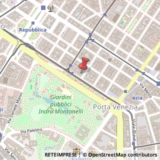 Mappa Viale Vittorio Veneto, 14, 20124 Milano, Milano (Lombardia)