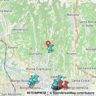 Mappa Via F. Paiola, 37127 Verona VR, Italia (3.60824)