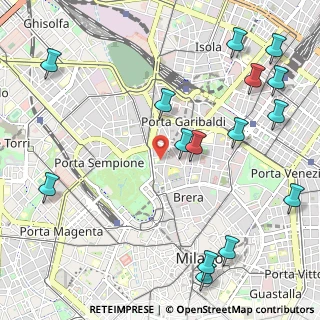 Mappa Via Tommaso da Cazzaniga, 20121 Milano MI, Italia (1.41267)
