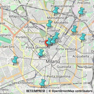 Mappa Via Tommaso da Cazzaniga, 20121 Milano MI, Italia (2.20455)