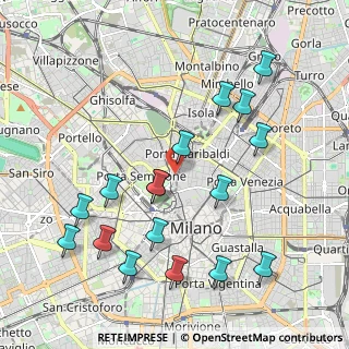 Mappa Via Tommaso da Cazzaniga, 20121 Milano MI, Italia (2.19941)