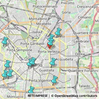 Mappa Italien, 20124 Milano MI, Italia (2.75583)