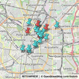 Mappa Italien, 20124 Milano MI, Italia (1.15632)