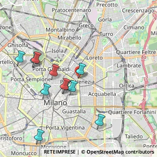 Mappa Italien, 20124 Milano MI, Italia (2.08273)