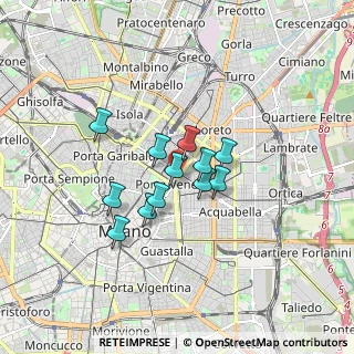 Mappa Italien, 20124 Milano MI, Italia (1.15)