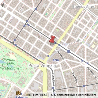 Mappa Via Lazzaro Palazzi, 2, 20124 Milano, Milano (Lombardia)