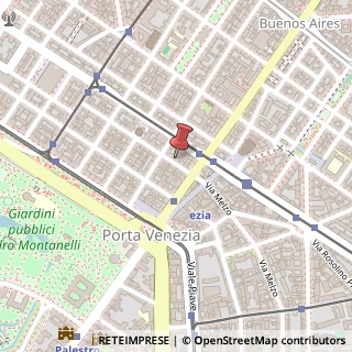 Mappa Via Lazzaro Palazzi, 4, 20124 Milano, Milano (Lombardia)