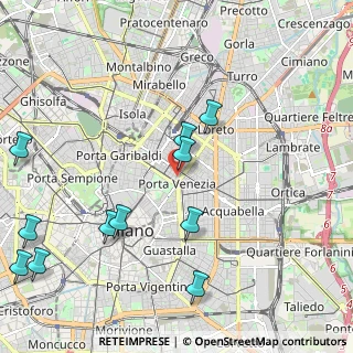Mappa Via Panfilo Castaldi, 20125 Milano MI, Italia (2.57545)
